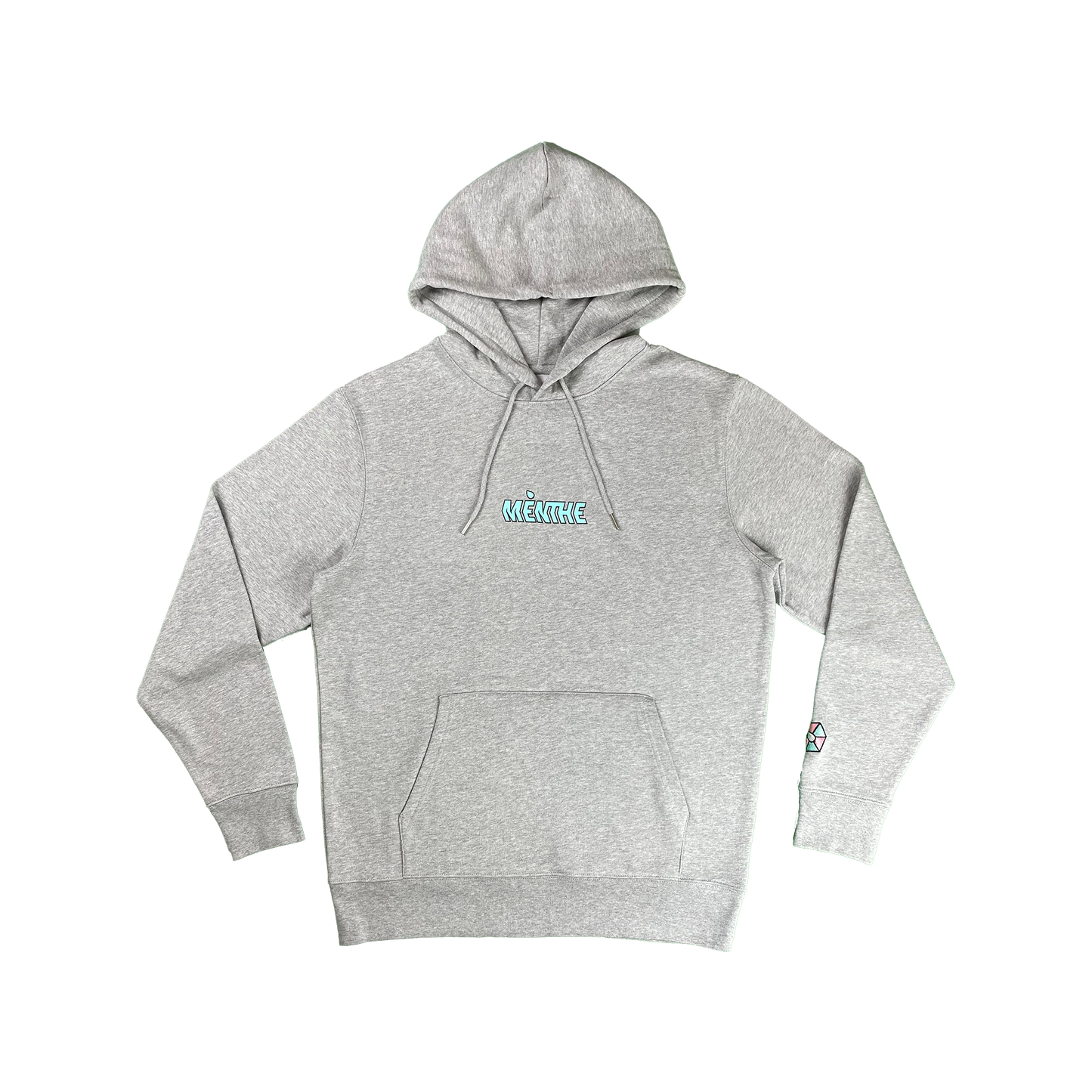 "TEXT LOGO" REGULAR HOODIE.