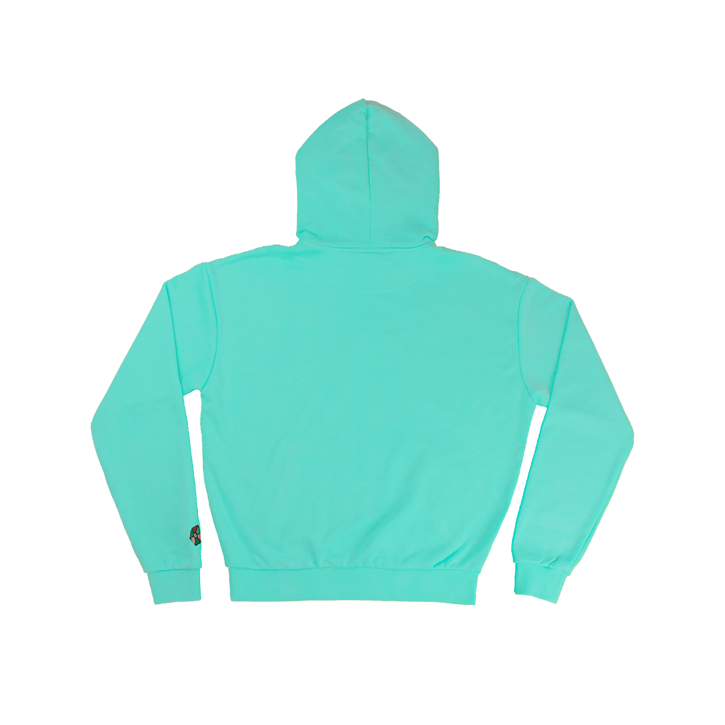 "PRISM LOGO" BOXY HEAVYWEIGHT HOODIE.