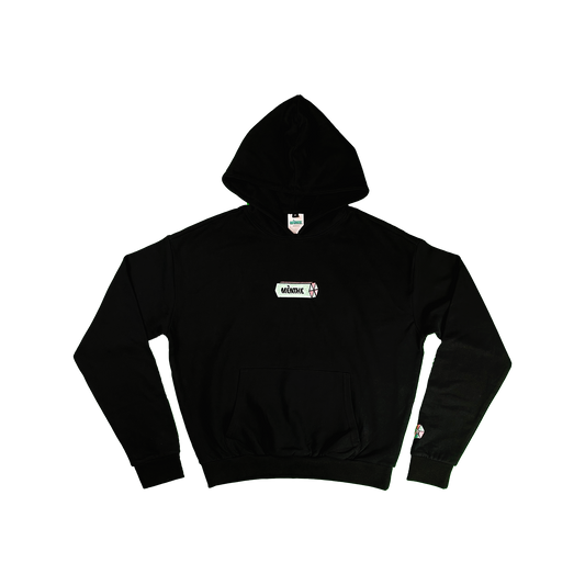 "PRISM LOGO" BOXY HEAVYWEIGHT HOODIE.