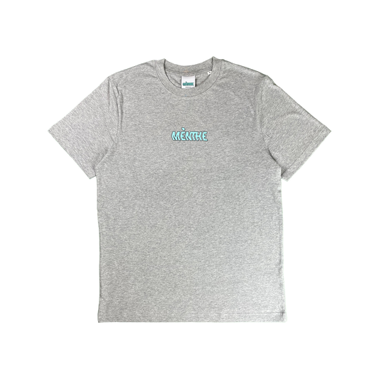 REGULAR FIT "TEXT LOGO" MINT-TEE.