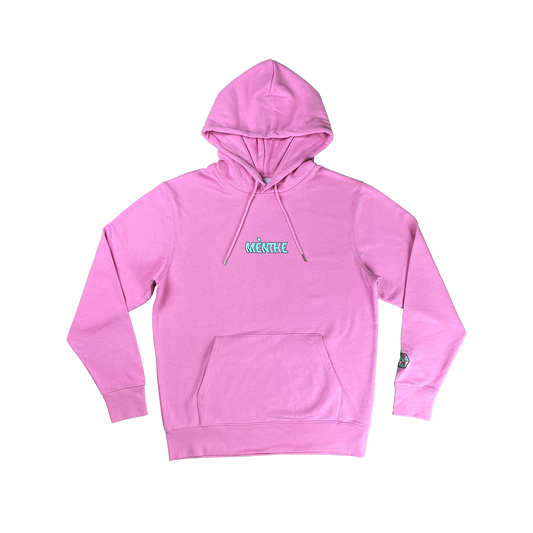 "TEXT LOGO" REGULAR HOODIE.