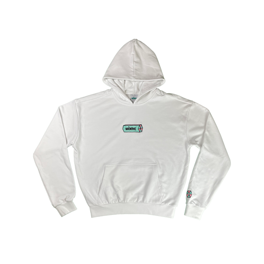 "PRISM LOGO" BOXY HEAVYWEIGHT HOODIE.